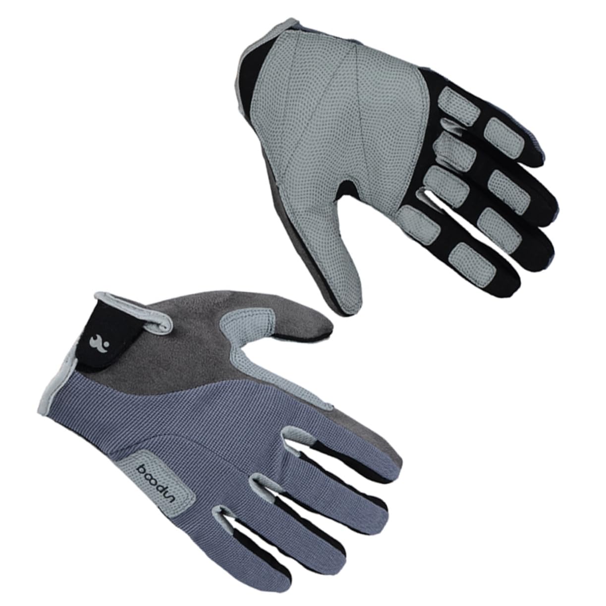 ibasenice Guantes de Escalada de Roca guantillas Gloves comodas Guantes SP Cómodo Antideslizante Guantes Ciclismo Guante para Exterior Guante para Senderismo Grey