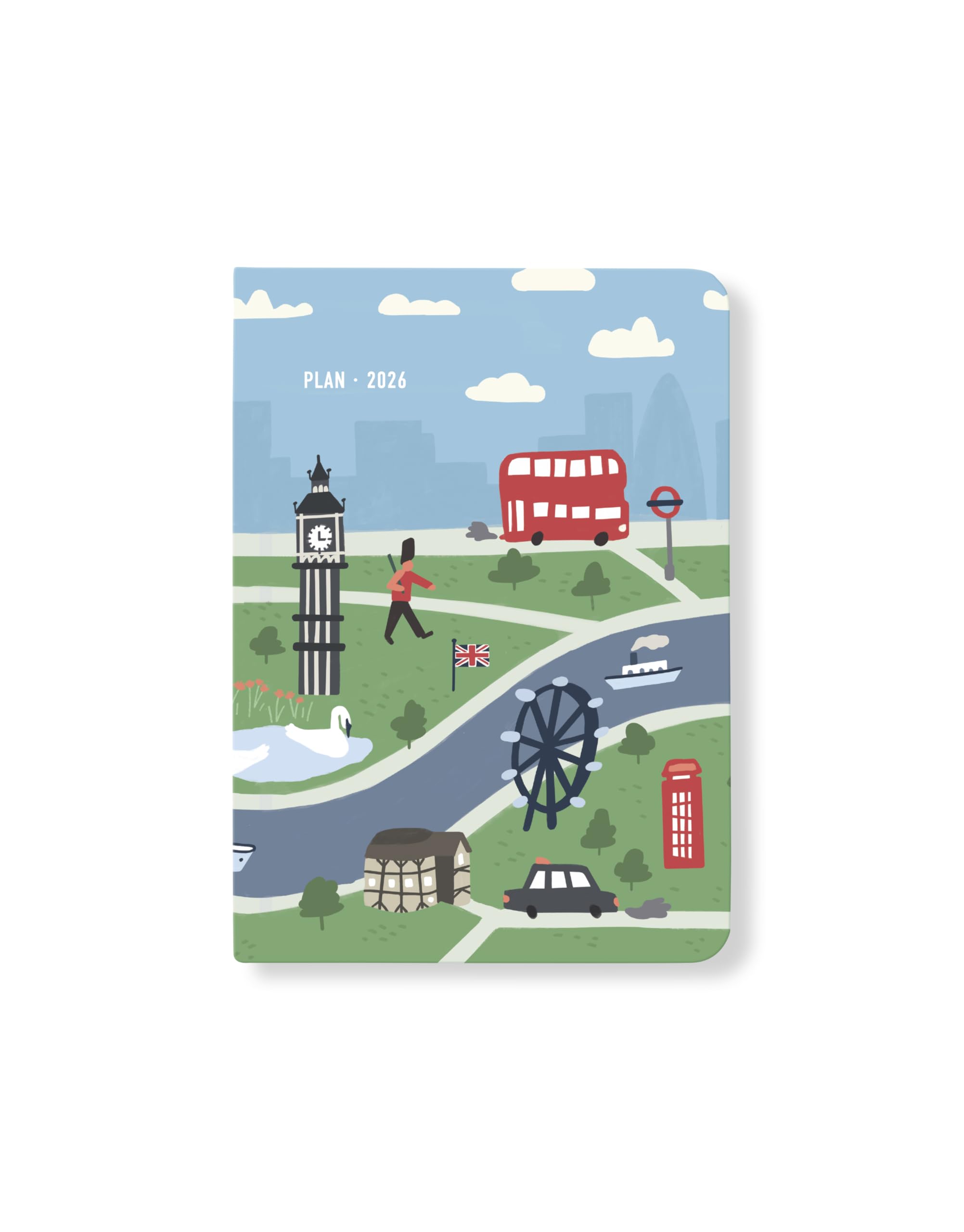 Letts of London Wanderlust A6 week to view 2026 diary - London 26-082509