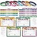 Junkin 32 Pcs Marquee You're a Star Award Certificate Star Student Wristbands Birthday Star Student Certificates Awards School Recognition Certificates for Students Kids Classroom (Star Style)