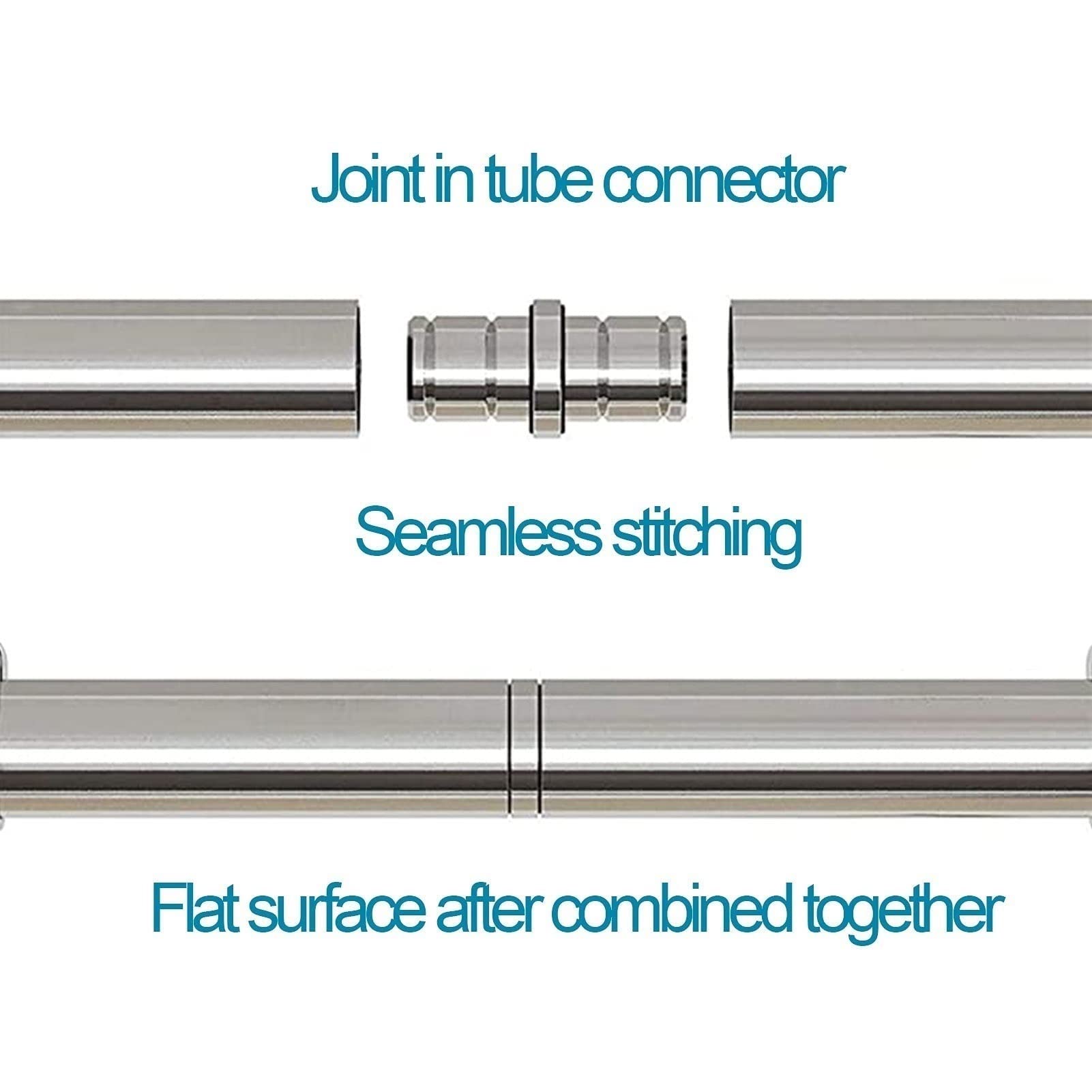 Kit Di Ferramenta Scala Della Libreria Rotolamento - Set Ferramenta Di Binario Porta Scorrevole, Tubo Tondo Mobile In Acciaio Inox(senza Scaletta), Per Casa/loft, Con Ruote A Rulli A Pavimento