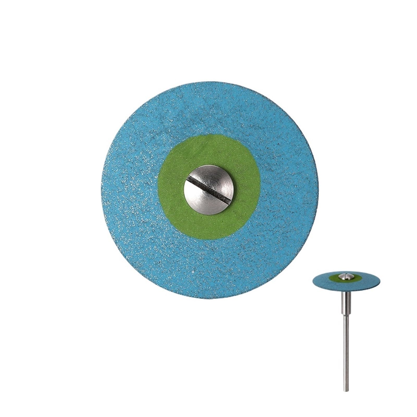 26mm Rubber Diamond Wheels for Zirconia Porcelain Lab Polisher Wheel Disc(Medium Coarse)