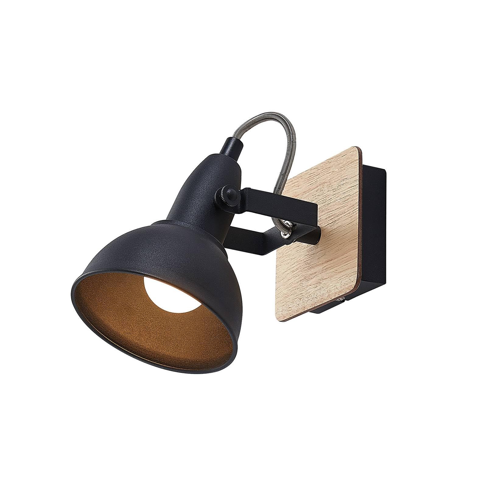 Lindby Spot Aylis à intensité variable (Modern, Industriel) en Marron Métal e. a. pour Salon & Salle manger (1 lampe,à E14) Lampe encastrable plafonnier applique
