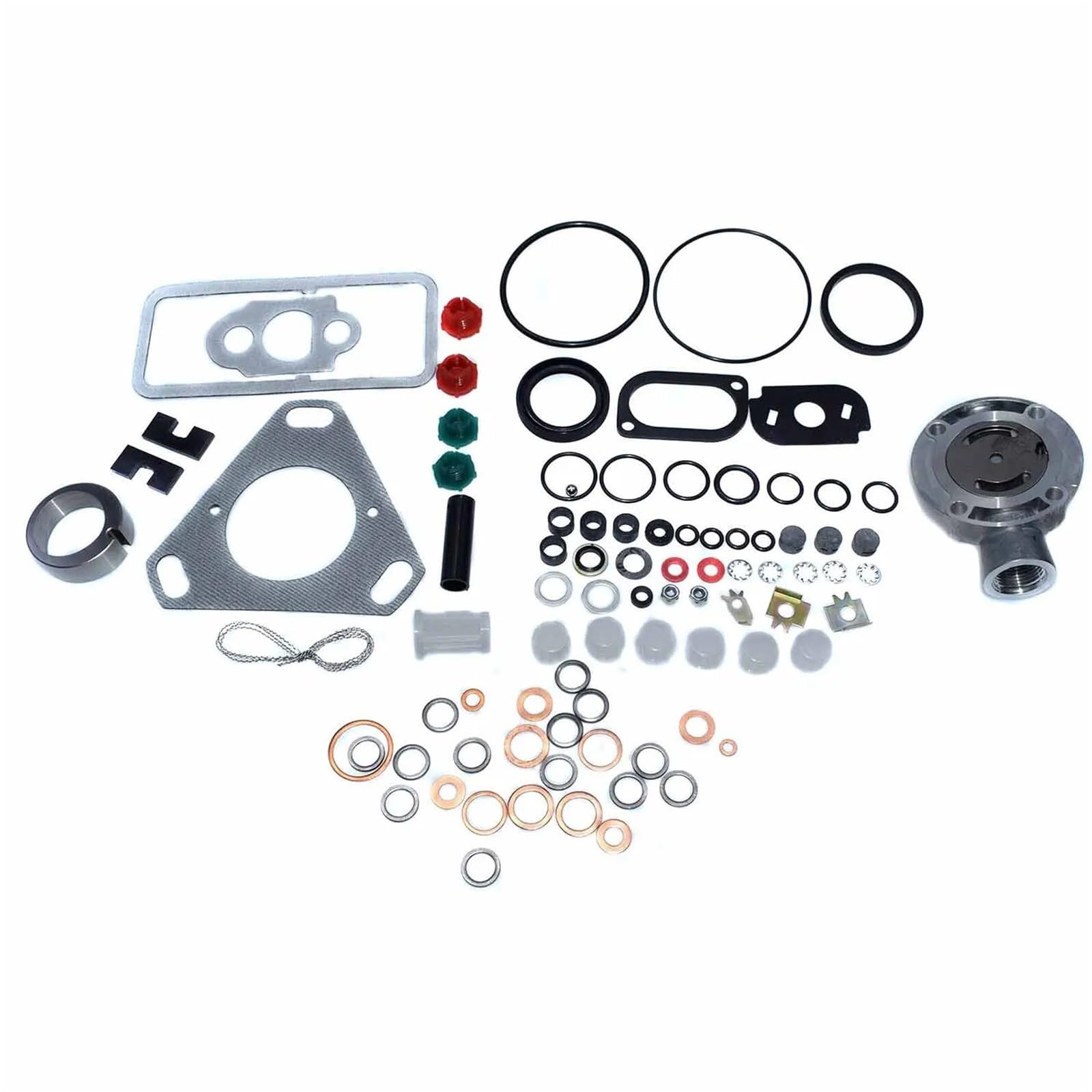 Junta del inyector de combustible Juego de reparación bomba inyección para Ford Massey Ferguson 3, 4 y 6 cilindros CAV DPA, piezas del para Dispositivo suministro combustible reemplazar