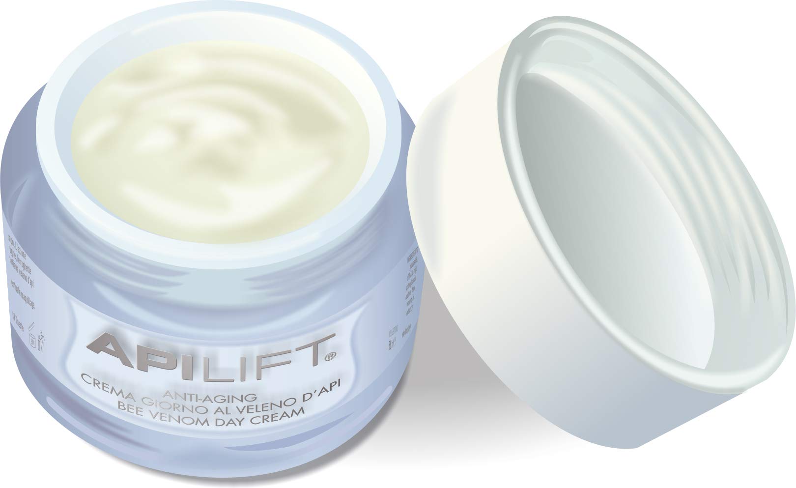 Crema Dia e Crema Noche para un tratamiento completo anti edad en oferta combinada receta italiana.