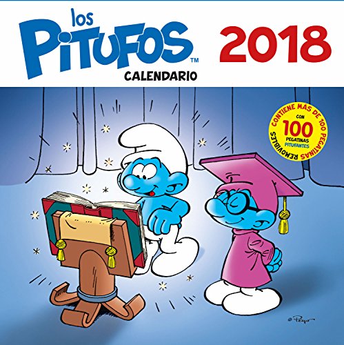 Calendario los Pitufos 2018: Con más de 100 pegatinas pitufantes: 16 (Base Kids) Calendario los Pitufos 2018: Con más de 100 pegatinas pitufantes: 16 (Base Kids)