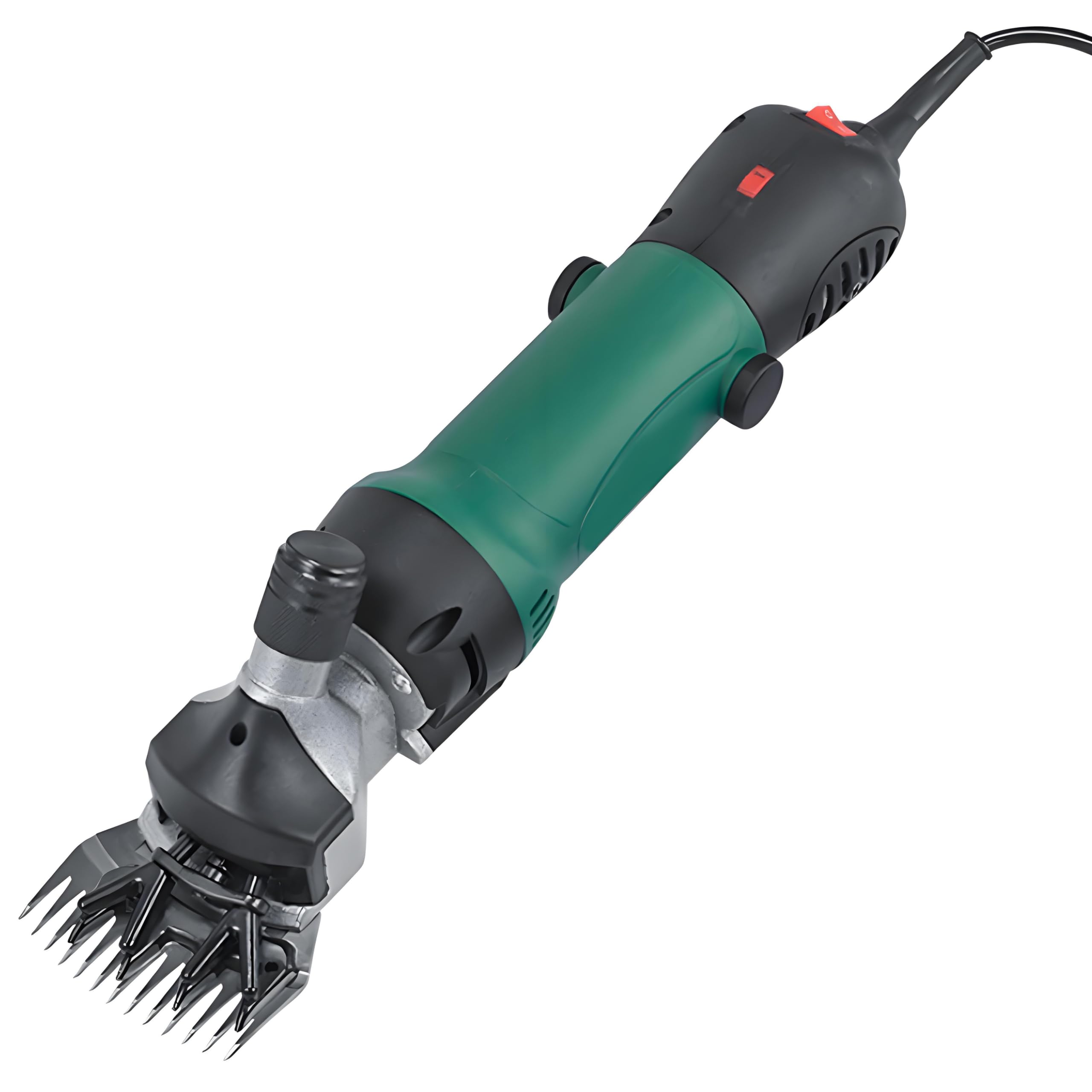 KRYANFEN Professional Electric Sheep Shears and Sheep Shearing Clippers with 690W 2400RPM Motor 6 Adjustable Speeds for Farm Livestock Sheep Goats Llamas Alpacas DeepGreen