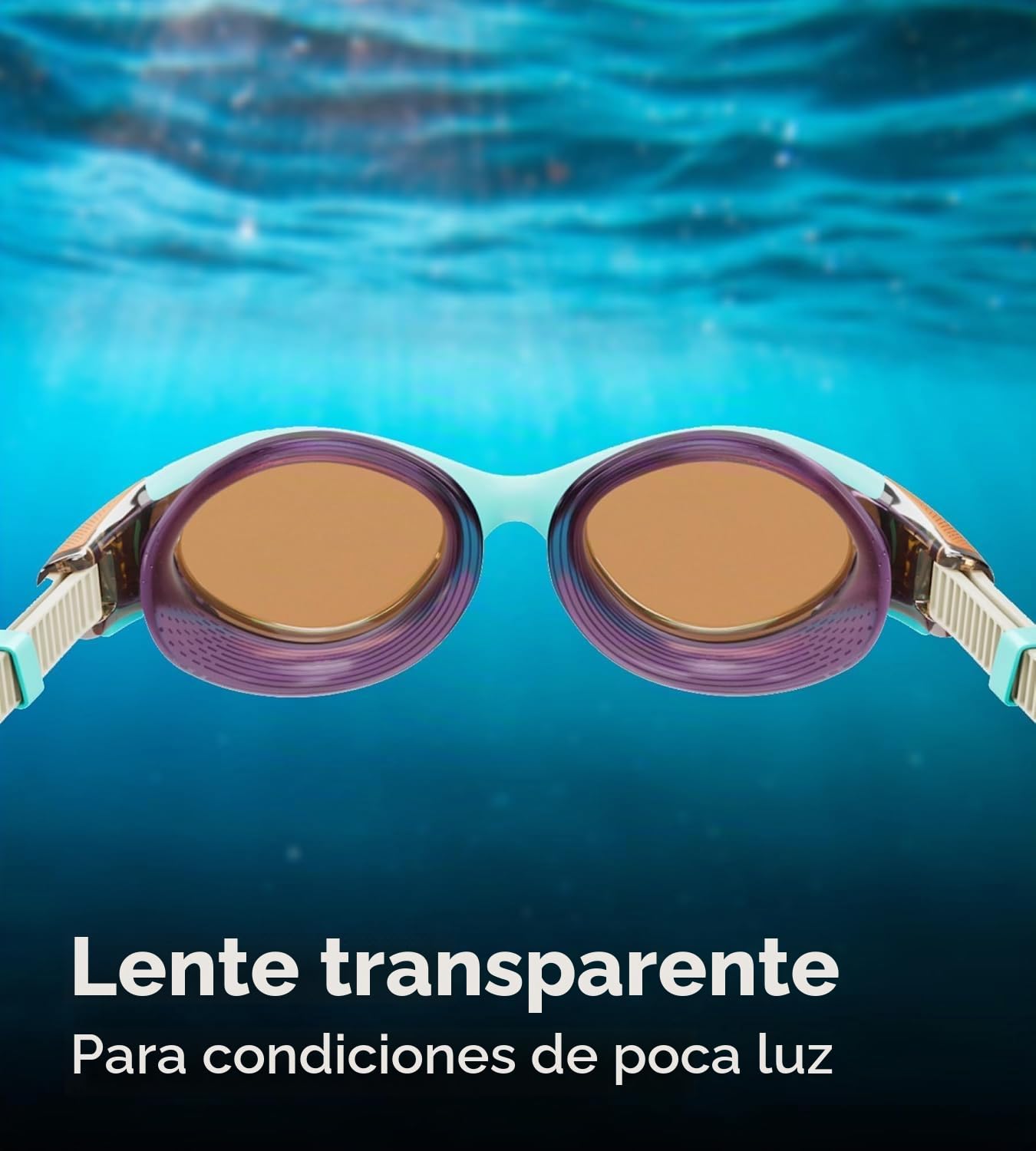 Speedo Gafas de Natación Biofuse 2.0 Mujer Antivaho Ajuste Cómodo