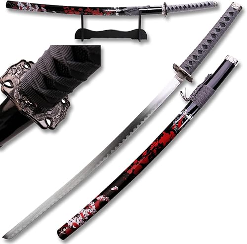 Samurai Katana - Vaina negra de 40 pulgadas