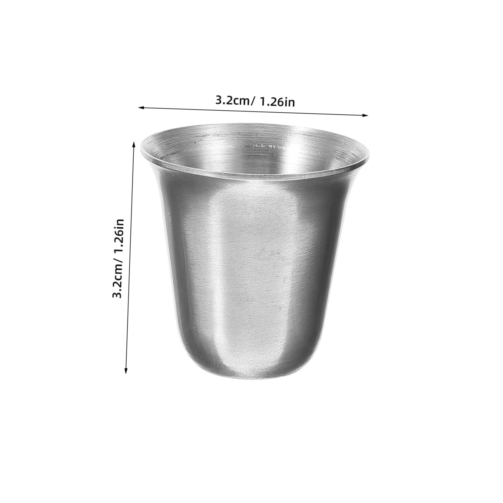 Cabilock 40 Piezas Cáliz Comunión Taza Cócteles Taza Religiosa Tazas De Beber Comuniones Portátiles Taza De Metal Taza Religiosa Taza De Iglesia Comuniones Taza Para Iglesia Plata Acero