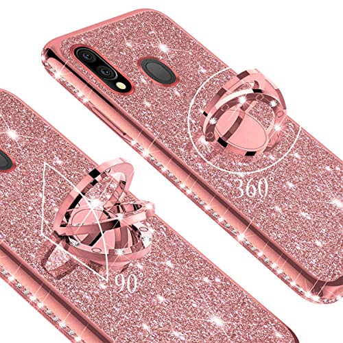 Cover Galaxy M20,Custodia Galaxy M20,[Anello