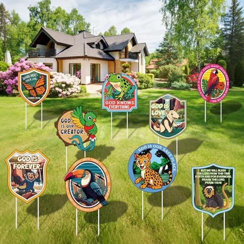Yookeer rainforest yard signs