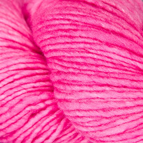 Malabrigo Worsted Yarn: Shocking Pink, 184, 291208