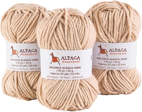 Mezcla de lana de alpaca, 2 madejas de 7.05 oz, peso DK, celestial, suave y perfecto para tejer y tejer (gris carbón, peso DK)