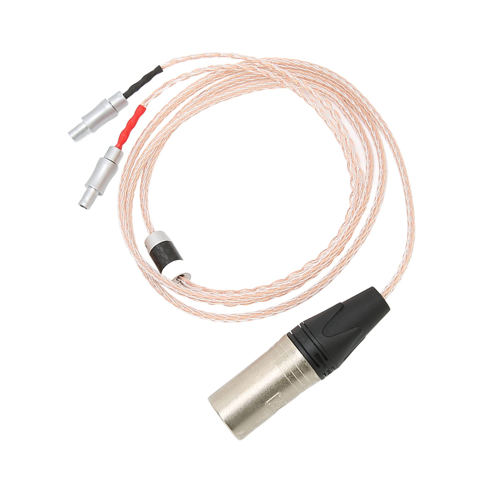 Cable HiFi Balanceado XLR Macho de 4 Pines para HD800 HD800S HD820, Calidad de Sonido Superior para Audiófilos, Cable de 3.9 Pies para Auriculares de Alta Gama