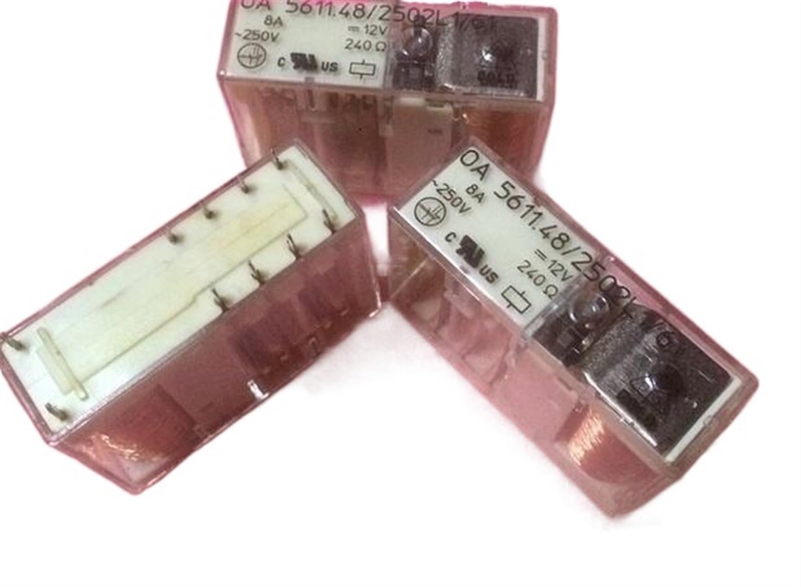 Relais 12V OA 5611.48/2502L1/61-12VDC à commutation stable DIP10