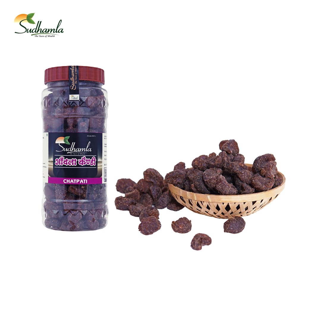 Sudhamla Organic Dried Sweet Amla Candy - 100 gm | Natural Gooseberry Treat | Premium Export Quality, Low Processed, No Artificial Additives | Pure & Wholesome Amla Candy in Jar 3