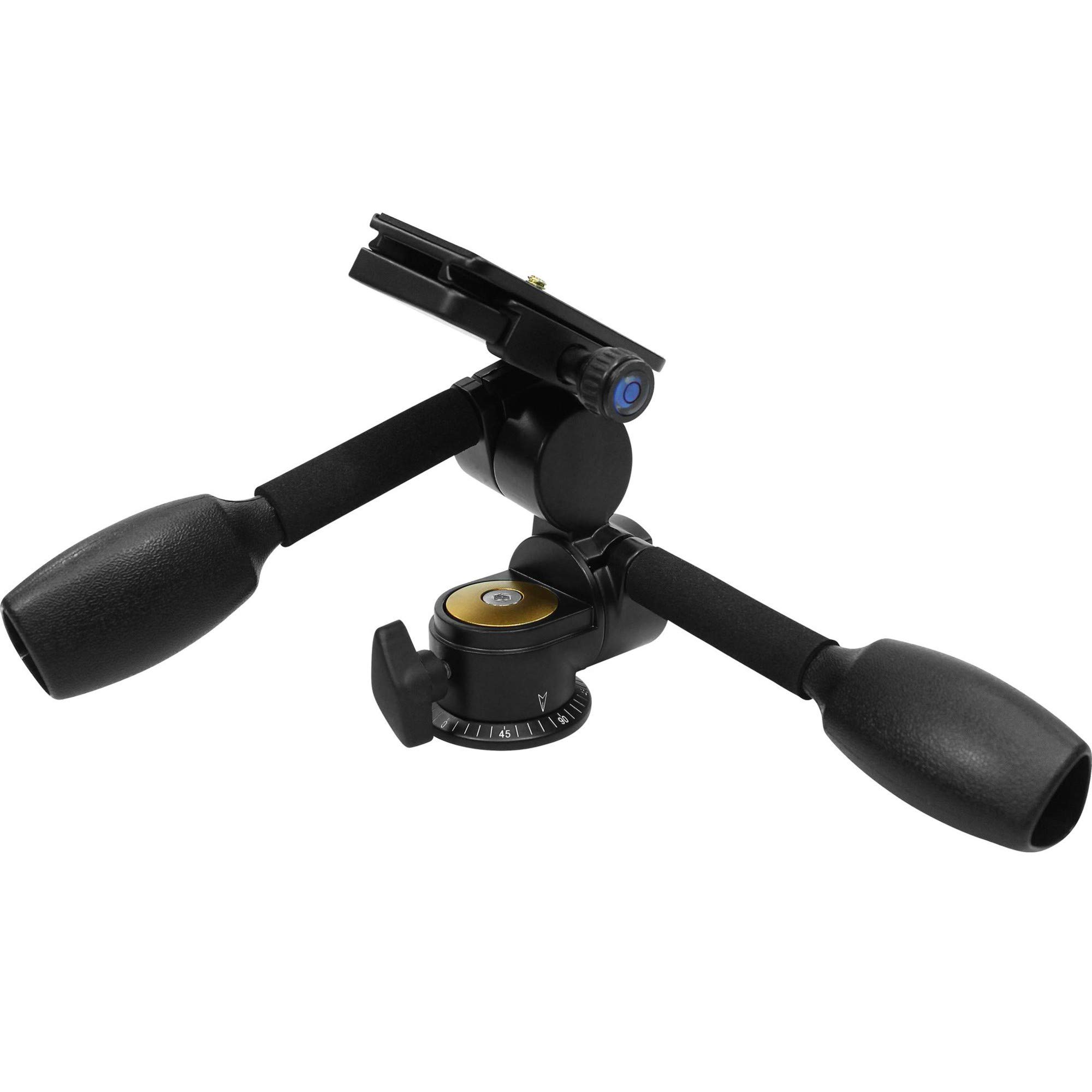 Omegon Treppiede-testa panoramica a 3 vie Pro PD80
