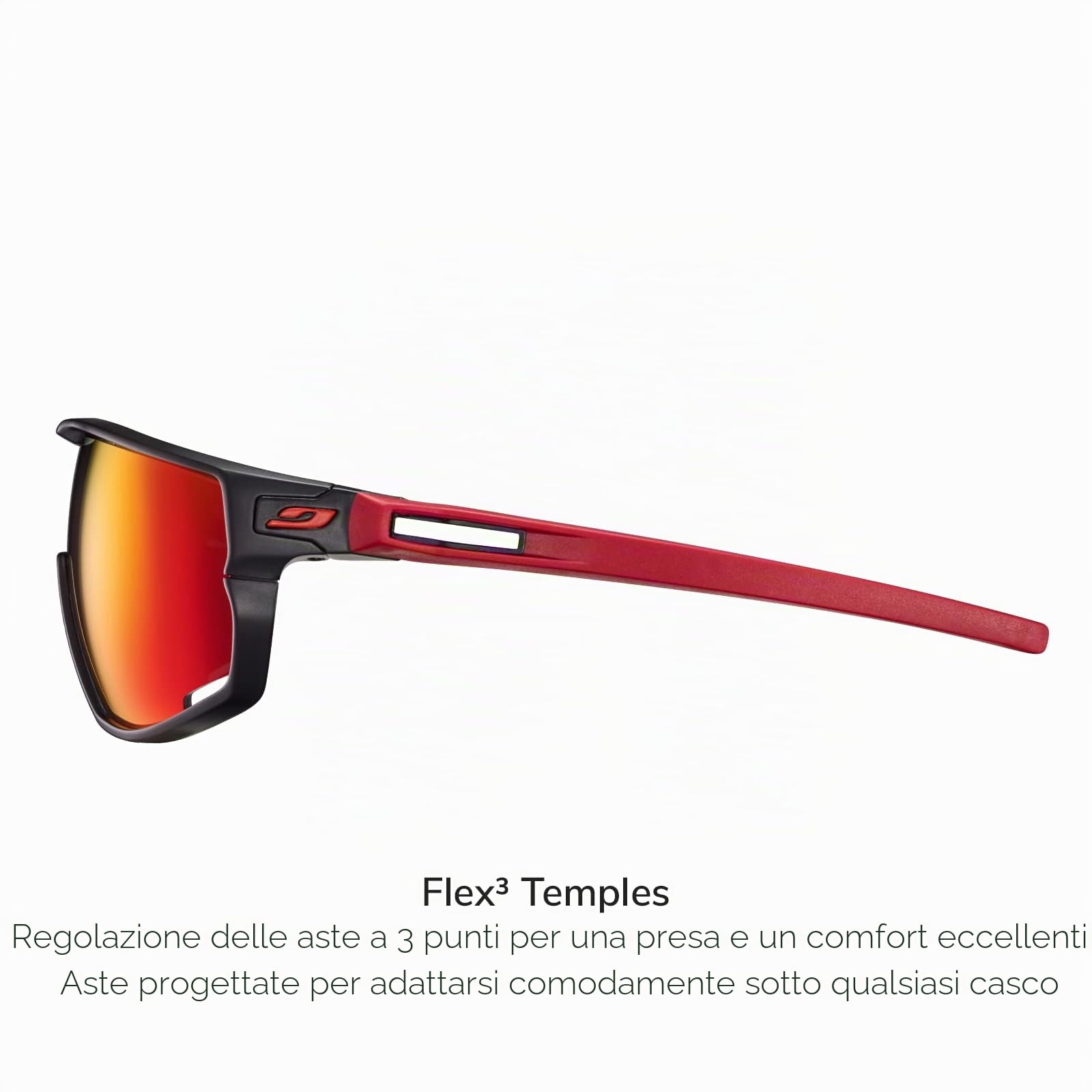 Julbo Rush Occhiali da sole Ciclismo Uomo (Pacco da 1)