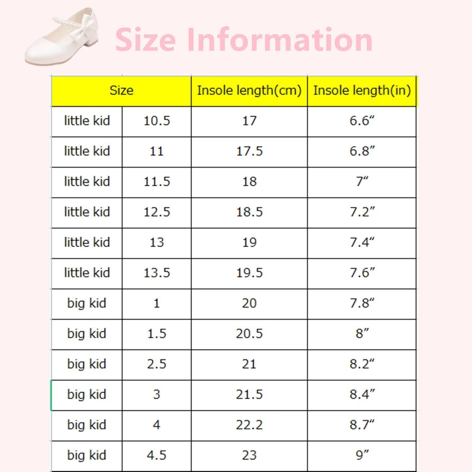 Bambina Ragazze Scarpe da Abito Piccoli Bambini Flower Girls Mary Jane Ballet Flats Scarpe Principessa per Festa di Nozze