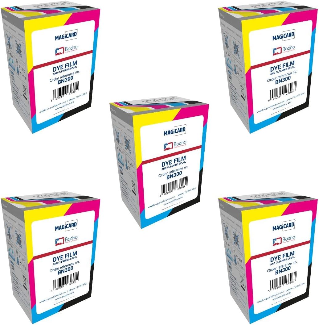 Magicard D BN300 Color Ribbon - YMCKO - 300 Prints