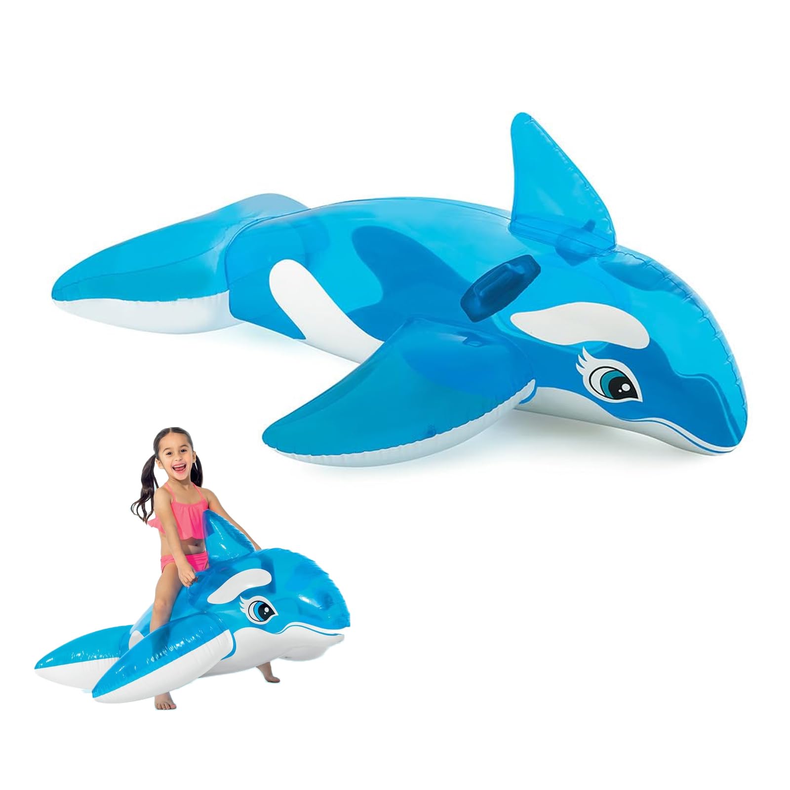 Amazon.co.jp: [starrycoo]クジラフロート 浮き輪 シャチフロート 子供