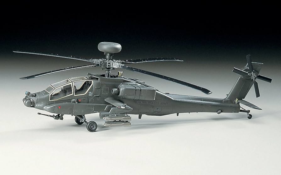 Amazon | ハセガワ 1/72 アメリカ陸軍 AH-64 ロングボウ アパッチ