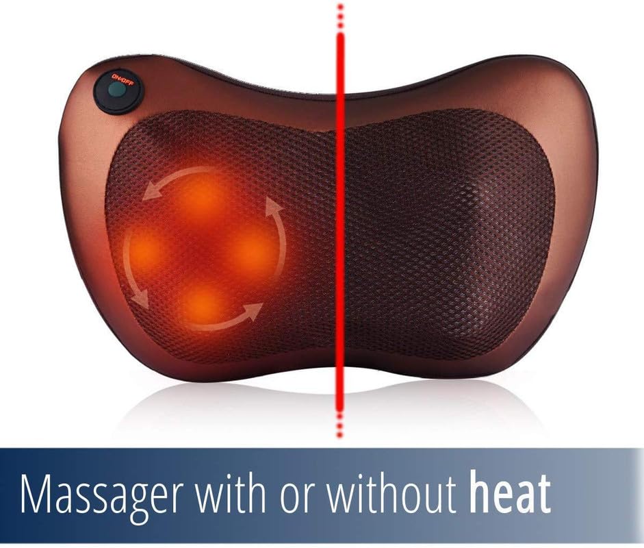 Flexi Madhav Electric Cushion Pillow Massager Personal Full Body for Car Home Full Body Pain Relief Massager Pillow (Pillow Massager) Flexi Madhav Electric Cushion Pillow Massager Personal Full Body for Car Home Full Body Pain Relief Massager Pillow (Pillow Massager)
