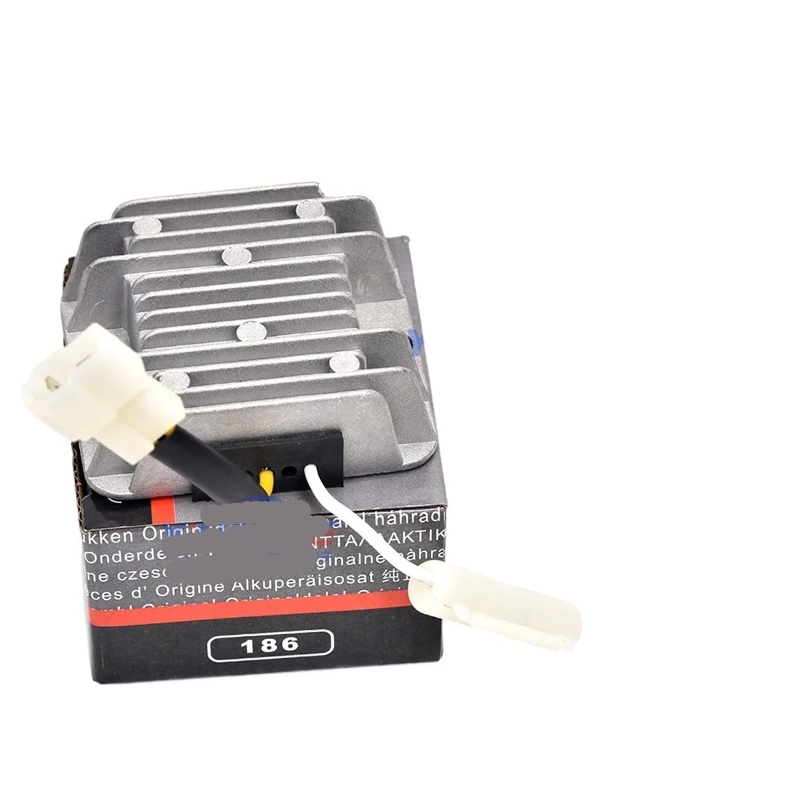 Stabilisateur de Tension Automatique AVR 1PCS 186F 12V for générateur Diesel KDE3500 KDE5000 KDE6500 (pièces détachées)(4-wire 3-Plug)