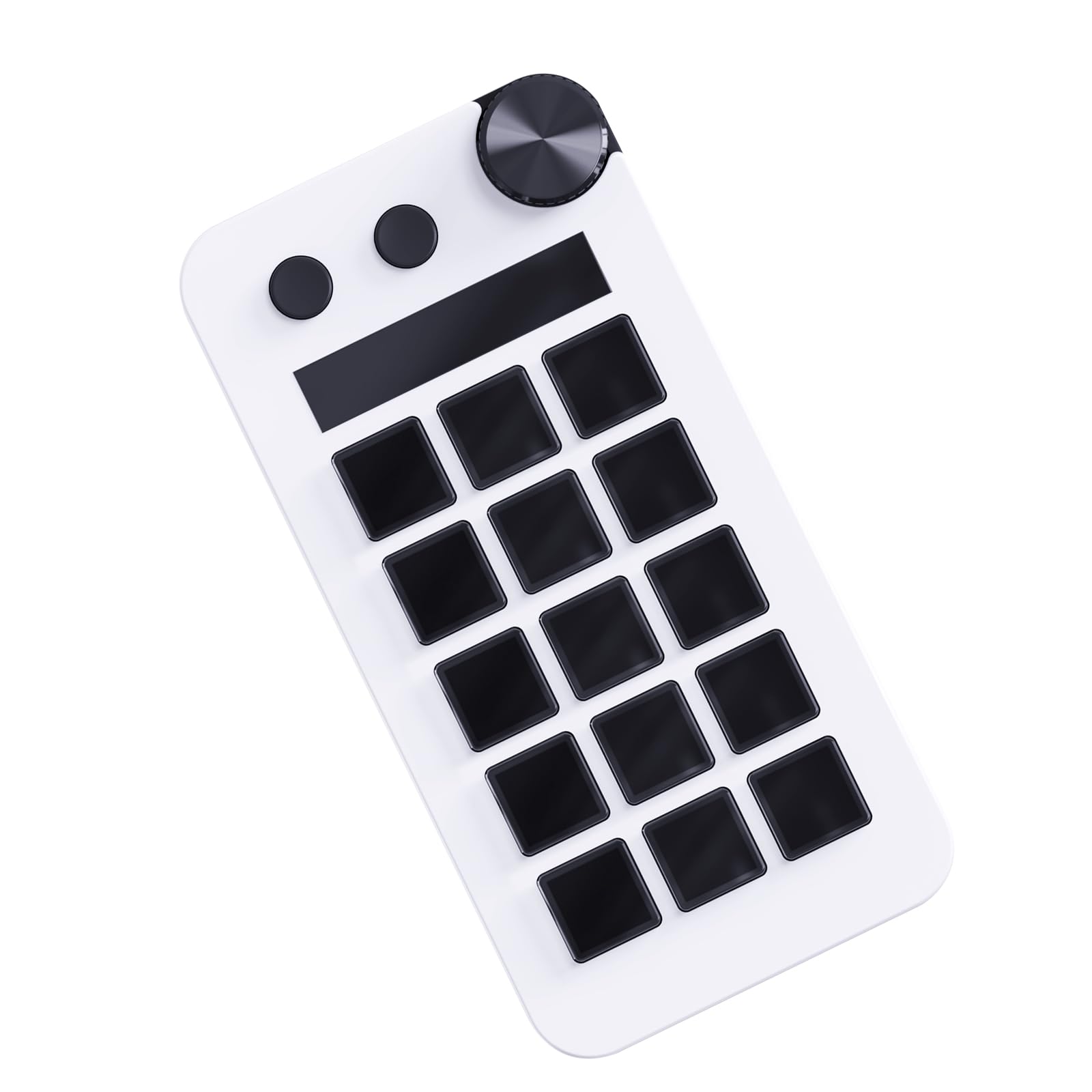 StreamDeck - Teclados visuales en miniatura, botón LCD, controlador de creación de contenido en vivo, 15 teclas, botón de aduana para teclados de PC