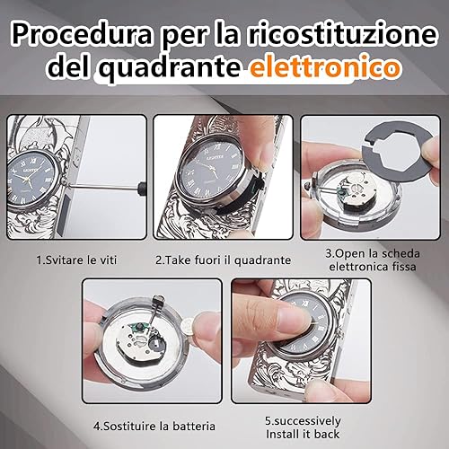 Miniatura 7 de Encendedor eléctrico para hombre, encendedor eléctrico recargable por USB, resistente al viento, sin llama, encendedor de arco de plasma, encendedor