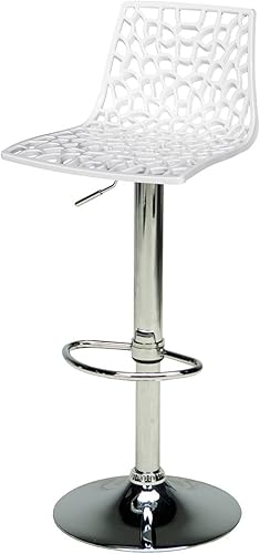 Grandsoleil Upon Spider - Silla de gas, color blanco brillante