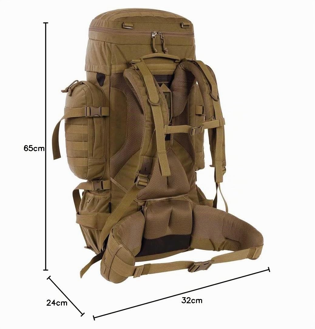 Tasmanian Tiger TT Raid Pack MKIII Sac à Dos Militaire 52 litres Ceinture Hanche Amovible Molle