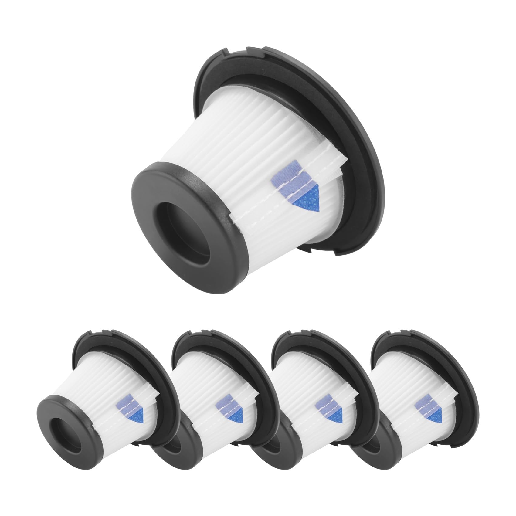 Fuhjythy 5Pcs Replacement Hepa Filter for C17 T6 T1 Cordless Stick Vacuum Cleaner Parts
