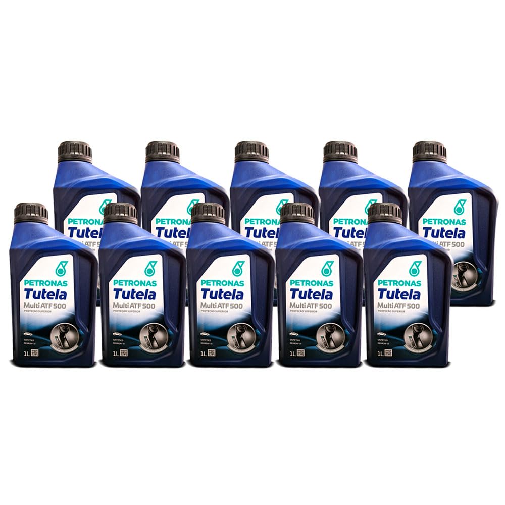 Kit 10 Litros Oleo Cambio Automatico Petronas Syntium Multi ATF 500 Dexron 6 VI