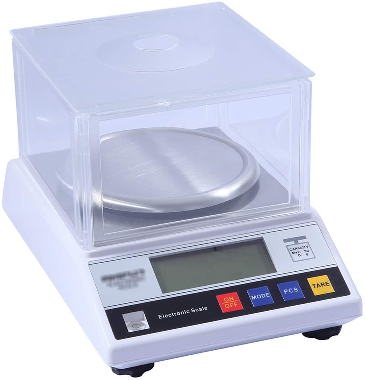 MYUYEE 0.01G Electronic Analytical Scale Balance Precision Multifunctional Counting Scales Lcd Backlit Windshield For Home Pharmacy Kitchen Jewelry Weighing (600G/0.01G)