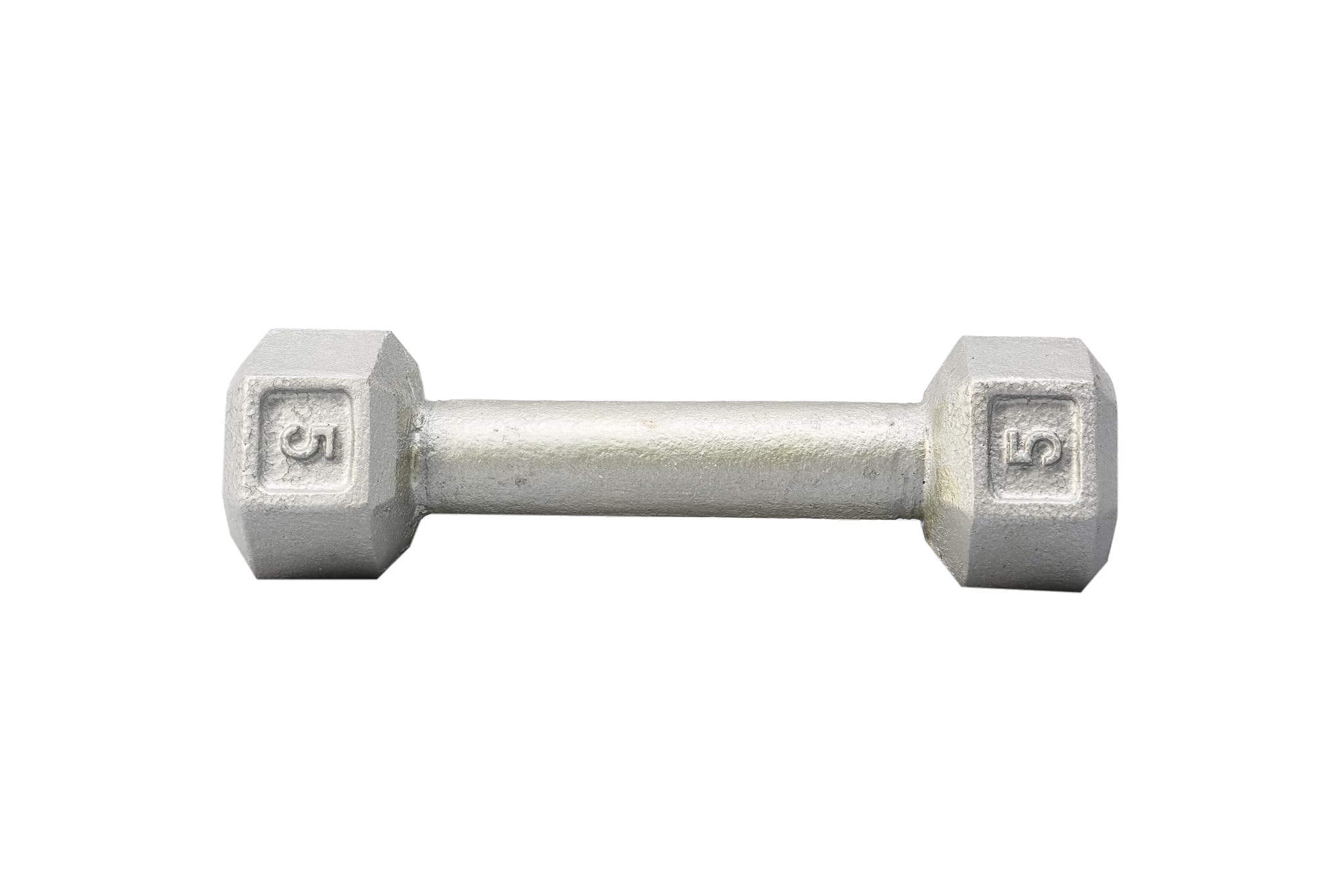 YORK Cast Iron Hex Dumbbell