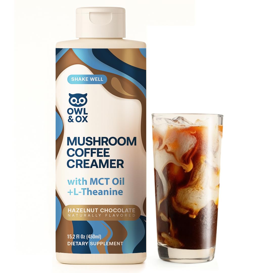 Mushroom Coffee Creamer with MCT Oil & L-Theanine