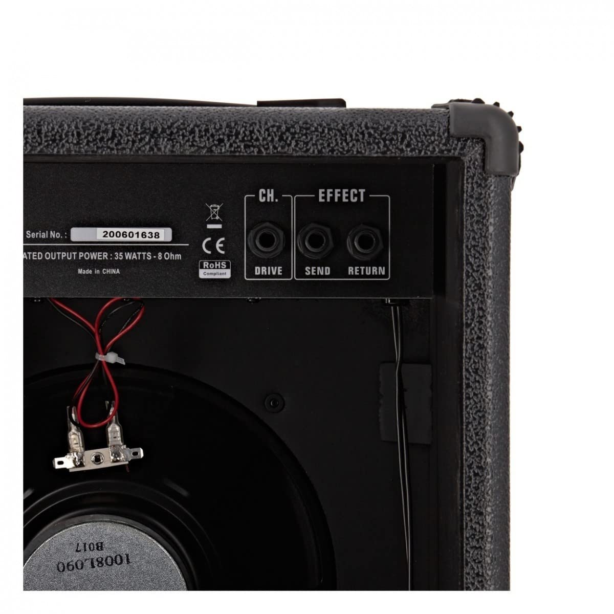 Gear4music Ampli guitare électrique avec effets - 35W