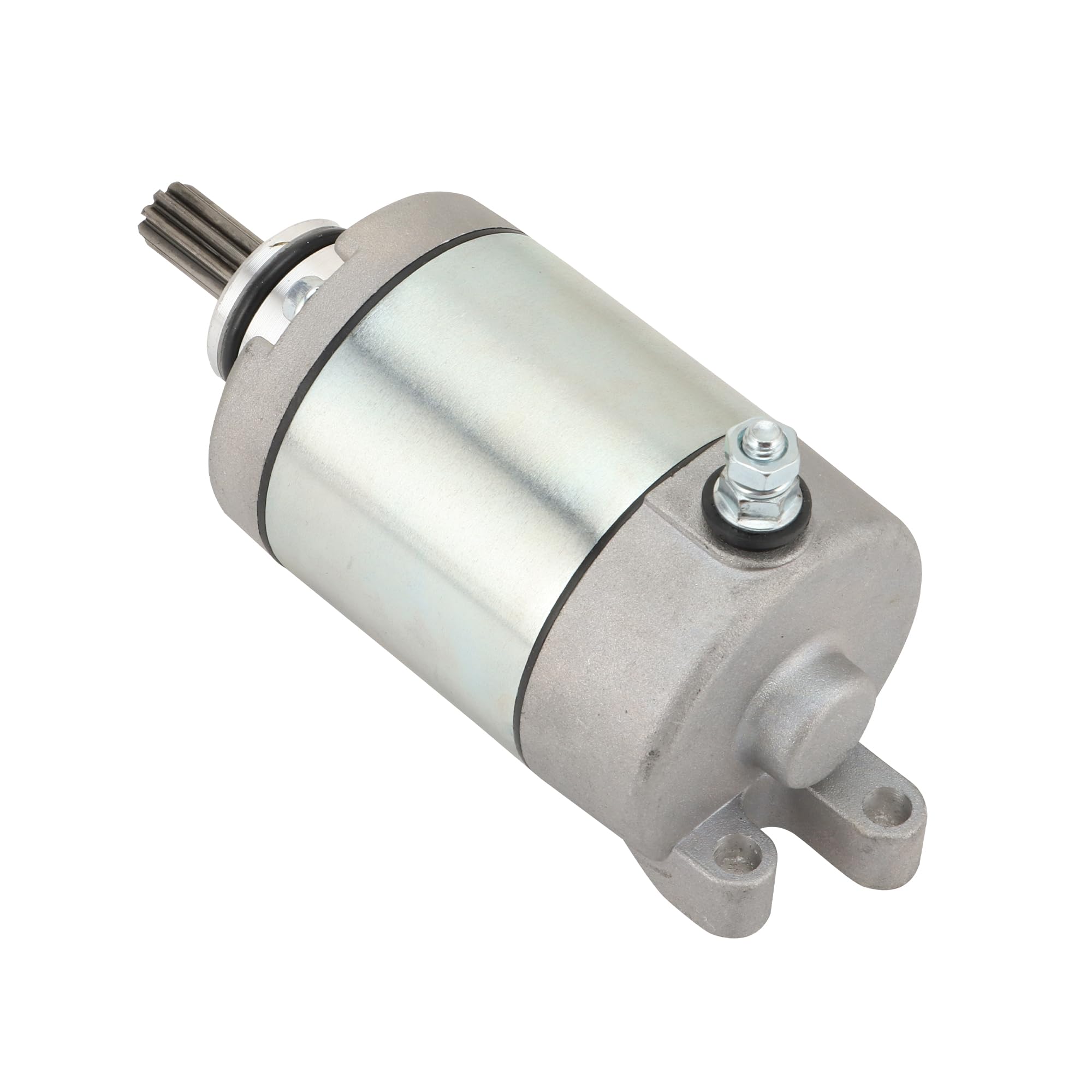 GOOFIT 9T 12V Moteur de démarrage électrique Remplacement pour FZ6R 2009-2017 YZF-R6 YZFR6 2006-2024 2C0-81890-00 2C0-81890-00-00 31053 SMU0444