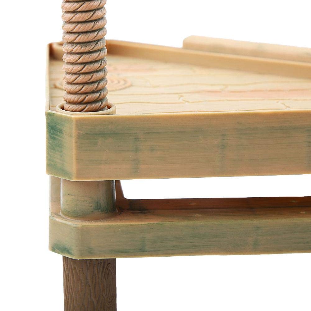 Molo Galleggiante per Tartarughe e Piattaforma per Prendere il Sole - 1 PC Molo Galleggiante con Rana Tartaruga Rettile