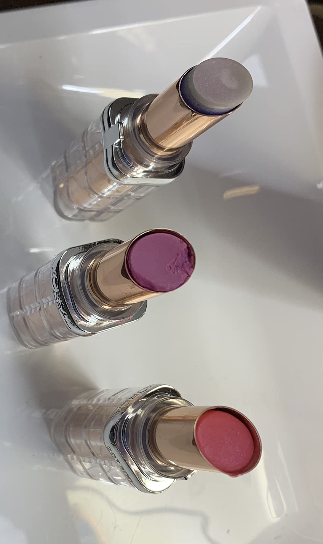 L'Oreal Paris Makeup Colour Riche Plump and Shine Lipstick, for Glossy, Radiant, Visibly Fuller Lips with an All-Day Moisturized Feel, Wild Fig Plump, 0.1 oz