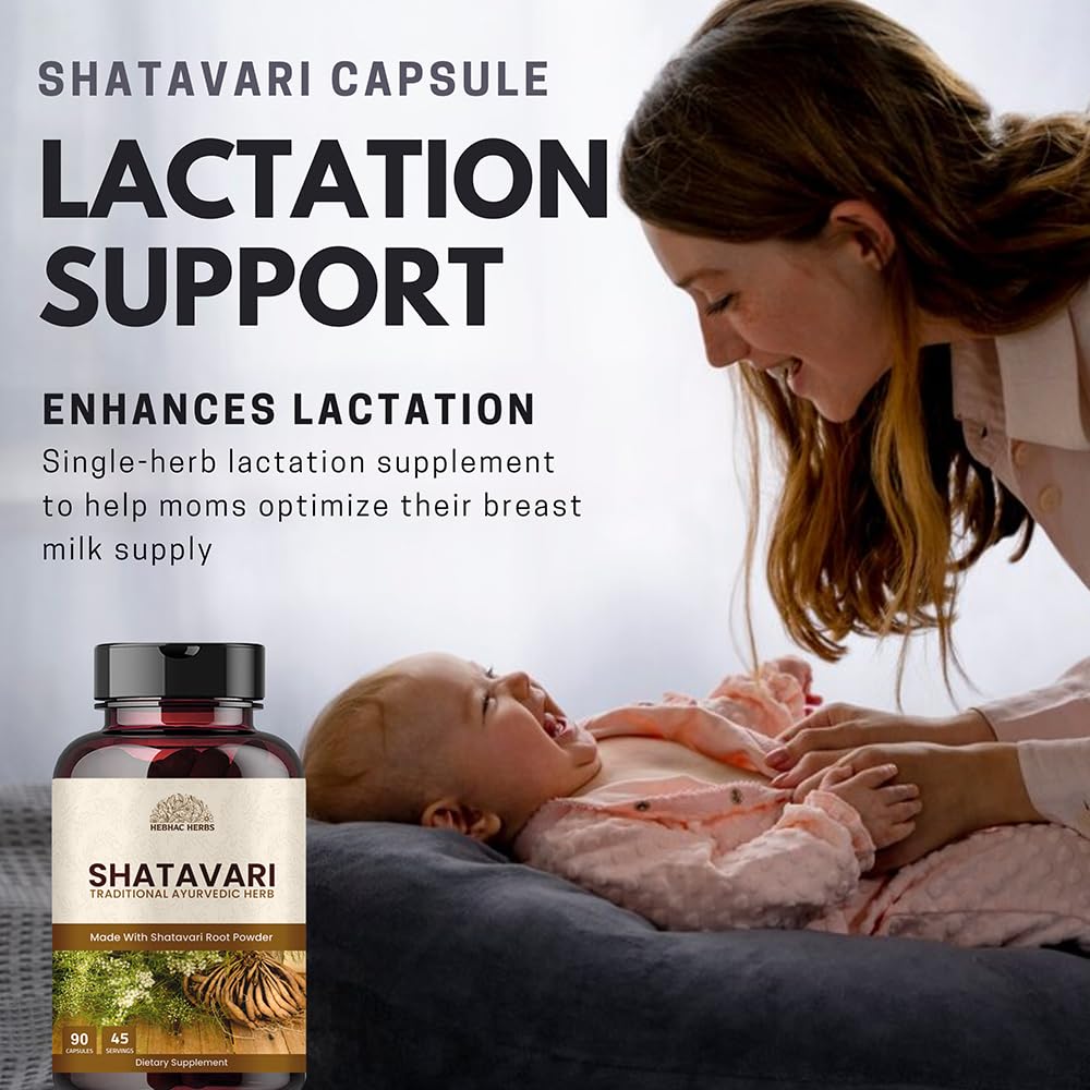 Shatavari capsules for Women | Shatavari Herbal Supplement | (90 Capsules) Non-GMO, Gluten Free, 1000mg, 90 Vegan Caps — Amazon image 3