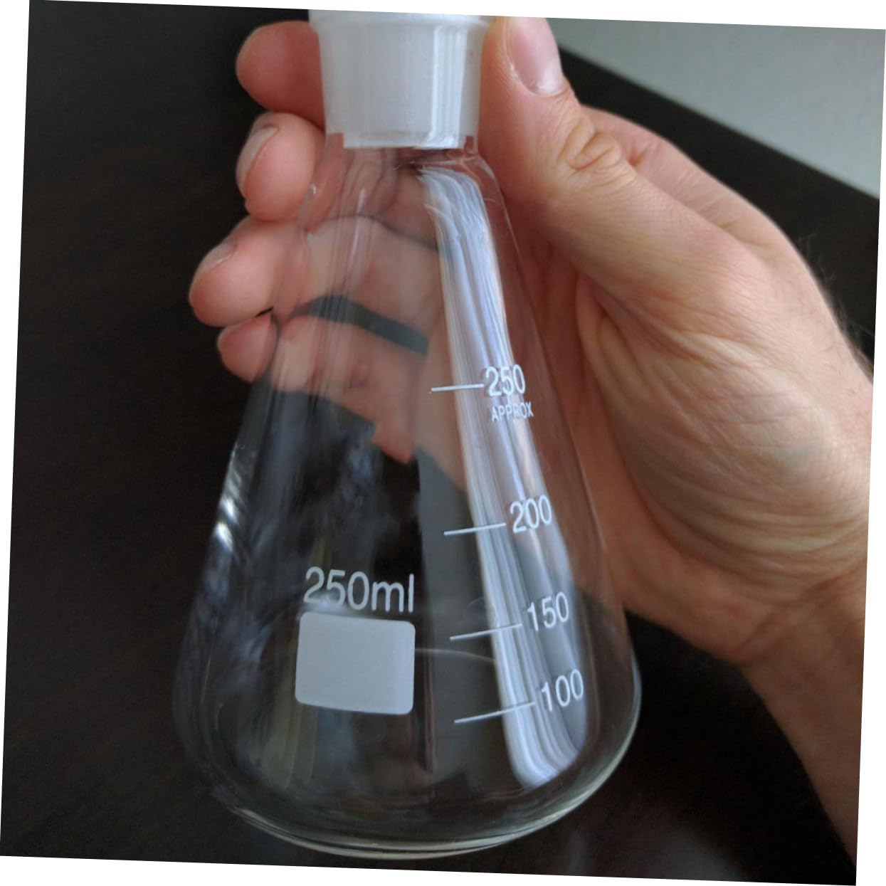 3 Uds Matraz Erlenmeyer Matraces Cónicos De Borosilicato Matraz De Laboratorio Matraz Cónico De Laboratorio Matraz Cónico Engrosado Laboratorio De Química Matraces De Ebullición