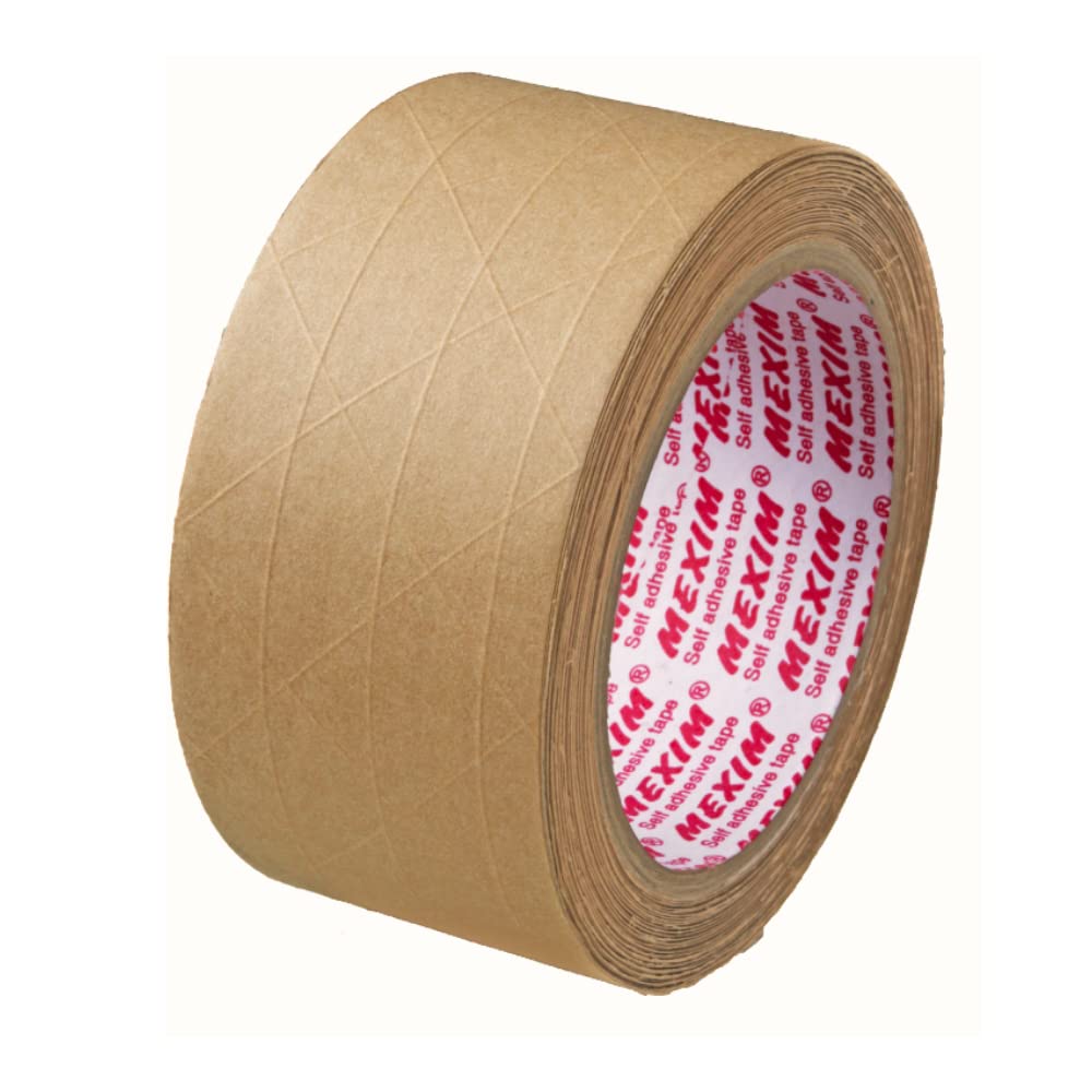 Ecosattva Scrim Reinforced Water Activated Tape, for Box Packaging, Tamper Proof Packing, 48mm x 50 Meters (pack of 6, 6, Count) (B08WP8WB5R) Amazon Price History, Amazon Price Tracker
