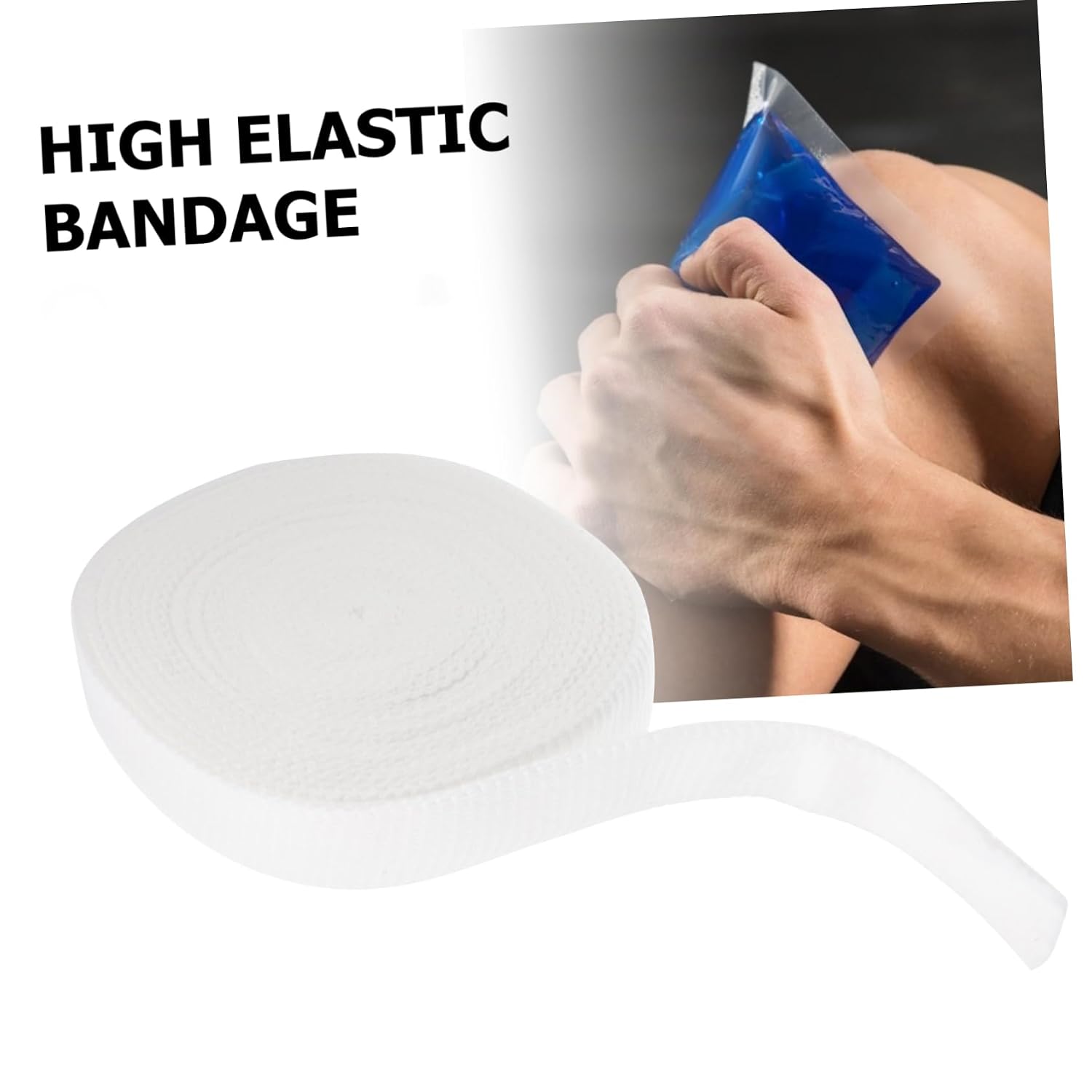 Ciieeo Elastic Spandex Stockinette for Wound Dressing Comfortable Tubular Knitted Bandage Bandages for Exercise