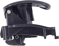 Vista 6 de MOTOKU Manija de bloqueo de pestillo de la guantera negra para Chevy Corvette C5 1997-2004