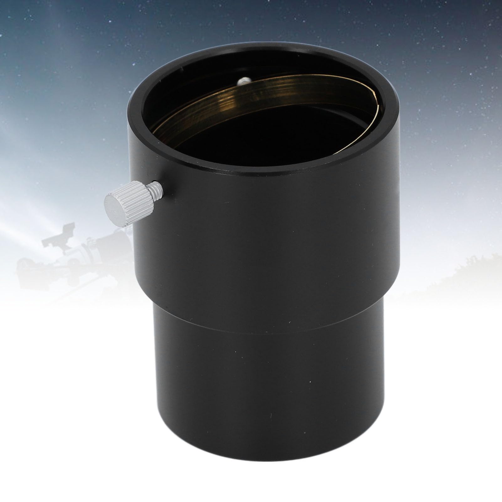 Tubo de Extensión de Telescopio de 2 Pulgadas, Adaptador Extensor de Ocular Negro, Roscas M48x0,75 Mm, Accesorios de Astronomía con Oculares y Filtros de Telescopio (40mm)