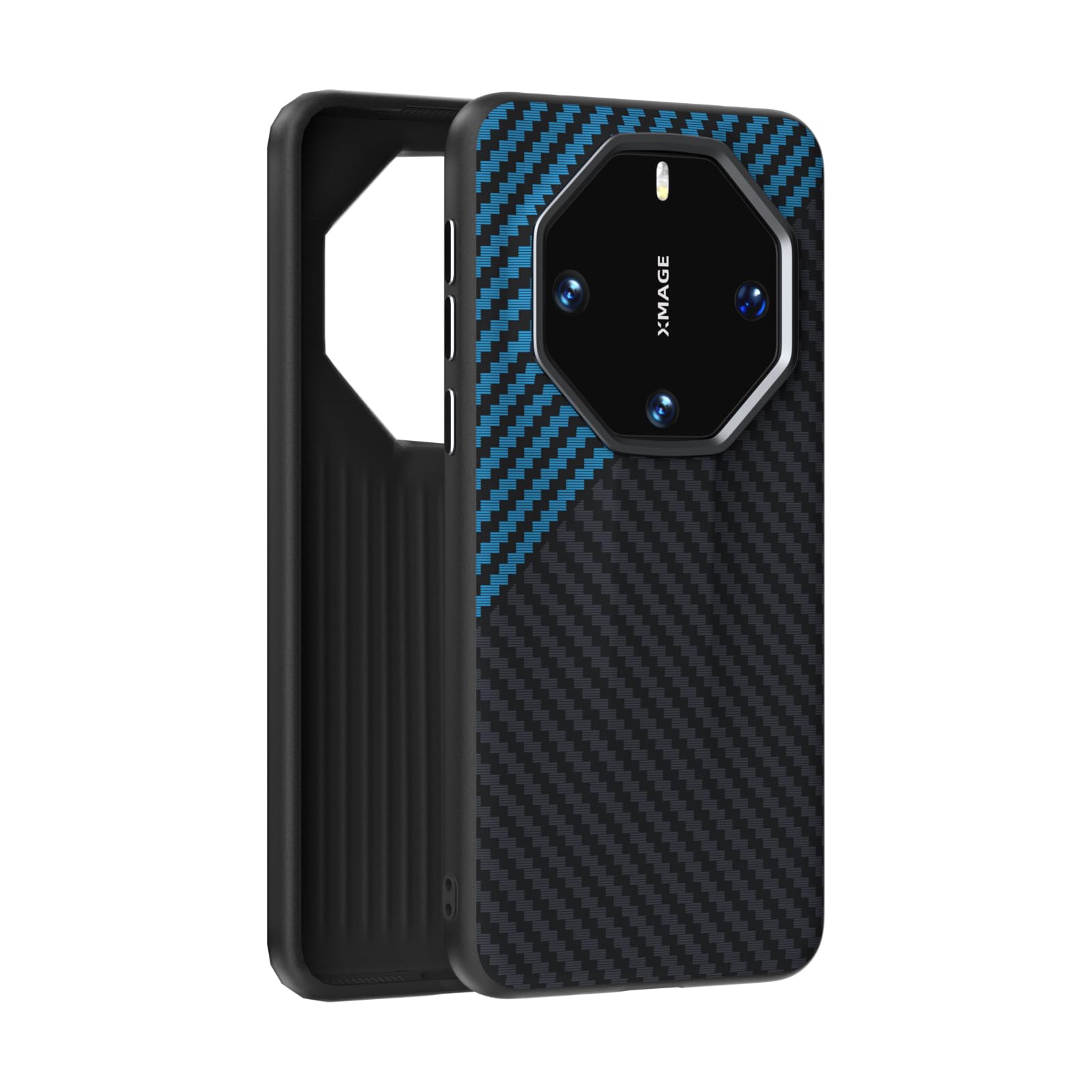 Étui Huawei Mate 60 RS texture micro-gaufrée 6D aimant invisible - 8