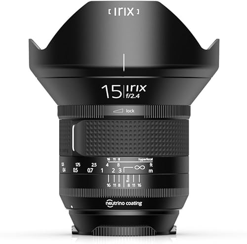 Irix Firefly Lente ultra gran angular de 0.591in f2.4-22 con chip integrado para Nikon EF Digital SLR gran angular para Nikon