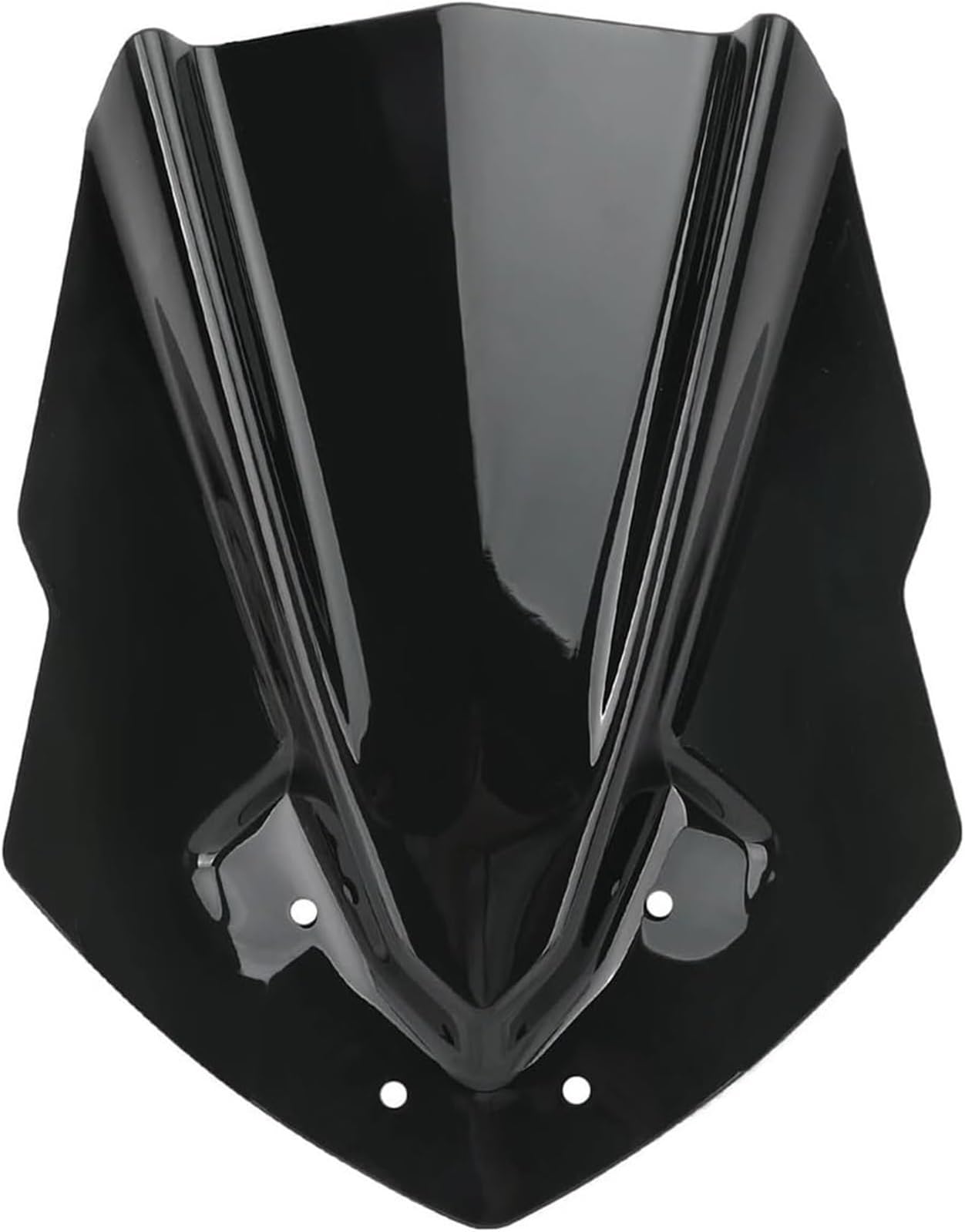 Windshield Universal for Motorcycle Motorcycle Windscreen For MT125 2015 2016 2017 2018 2019 ABS Plastic(Black)
